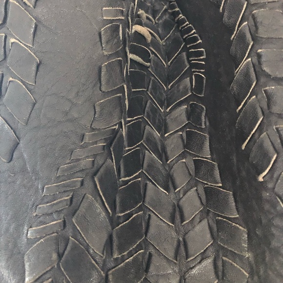 Rebecca Minkoff woven leather large shoulder bag! - Picture 3 of 9